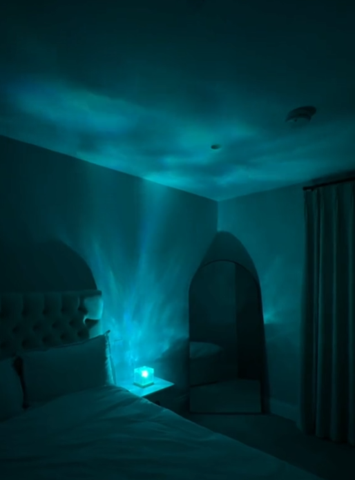 Luz Atmosférica Aurora Design Único Iluminação De Ambiente RGB